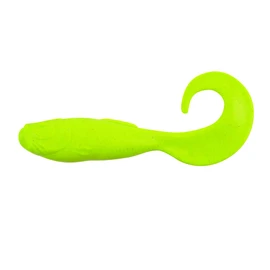 Berkley Gulp! Alive! Swimming Mullet , Chartreuse, 4in - Half Pint 4x7