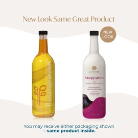 Pure Mangosteen 750ml - 'Queen of Fruits' with Xanthones, Antioxidants, Active Compounds & Phytonutrients, Vegan, Kosher & Gluten-Free