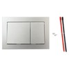 Dual-Flush Actuator Plate Toilet Flush Actuator Plate with Dual ButtonsIn