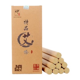 Moxa Roll Sticks 10 Pieces Pure Natural Handmade Moxa Rolls Chinese Traditional Moxibustion for Elderly, Women, Children (Moxibustion Rolls)