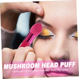 Outanaya Mushroom Head Makeup Sponge Applicator for Liquid Piece Ergonomic Design for Women Soft and Versatile for Daily Use Random Color