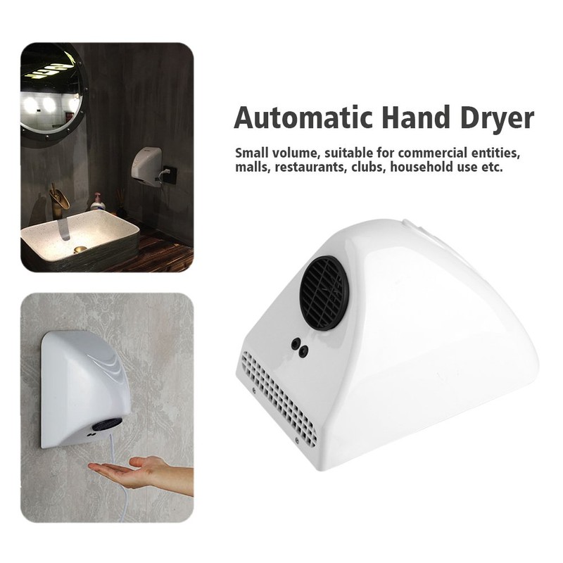 MAGT Hand Dryer, 600 W Automatic Induction Hand Dryer, Electric