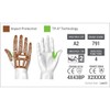 HexArmor RIG LIZARD 2038 Hi-Vis Safety Work Gloves, Large