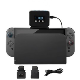 AriKroii Cooling Fan for Switch 2 (New Arrival) Compatible with Older Switch/Switch Organic EL/Switch 2, Cooling Cooler, Cooling Sensation, Fan, Quiet, For Heat Dissipation, Adjustable Air Flow