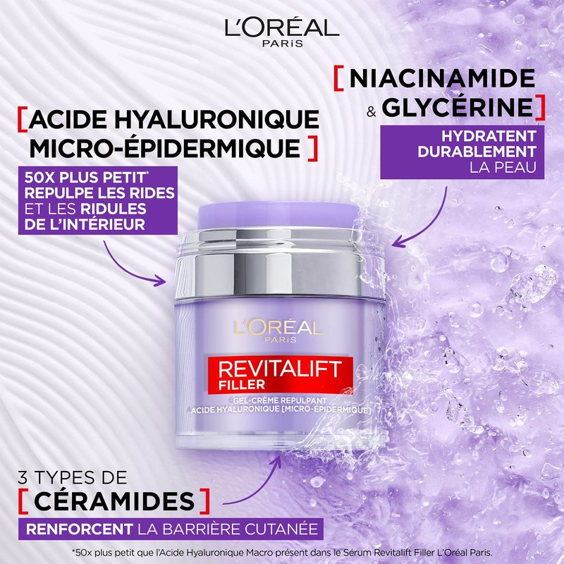 L'Oréal Paris Revitalift Filler Anti-Wrinkle Plumping Cream 50 ml