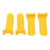 4 Pcs Wheel Rim Guards, Protectors Plastic Inserts Jaw Clamp