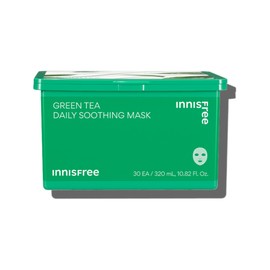 Innisfree [이니스프리]그린티 데일리 수딩 마스크 Innisfree Green Tea Daily Sooting Mask