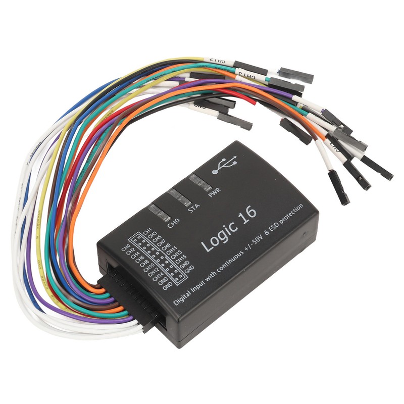 Logic Analyzer USB 16 Channel 100M Maximum Sampling Rate with