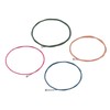 4Pcs Electric Bass String Set Clear Bright Sound Metal Colored