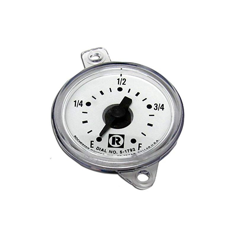 Moeller Marine Mechanical Direct Sight Fuel Tank Read Capsule,White,One,035759-10