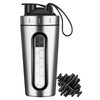 Jeedoo Protein Shaker Bottle, 28oz Shaker Bottles for Protein Mixes