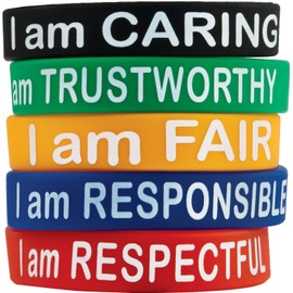 Teacher Created Resources Character Traits Wristbands (6569)