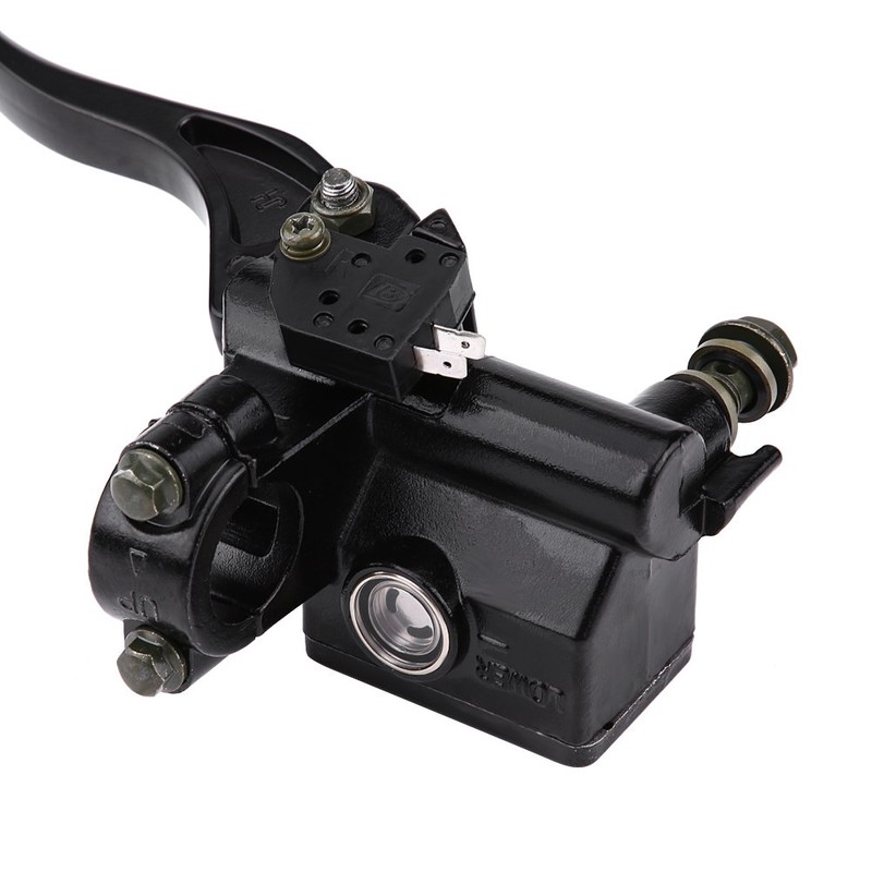 Cocoarm Motorrad Bremspumpe Bremszylinder Bremshebel Recht Motorrad Hauptbremszylinder Bremshebel Hebel