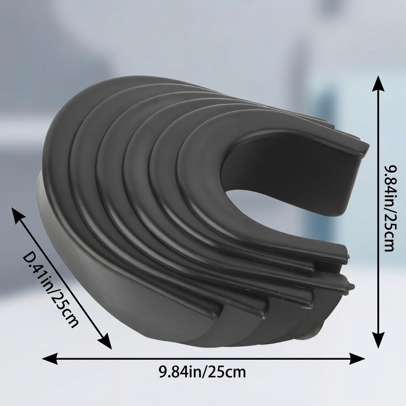 Akozon 6 Pcs Billiard Pool Table Rubber Pocket Liners Set,