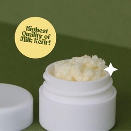 Milk Kefir Grains Starter, Bulgaros de Leche, Pajaritos de Leche, Turkish strain, Live Kefir Grains, Homemade Kefir Milk, 1 (tsp.) by Simple Life Probiotics & Wellness