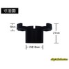 Shingen HID Bulb Adapter Socket Spacer H1 Black Set of