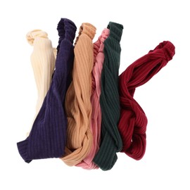 PACKOVE 6Pcs Decorative Headband for Women Elastic Hair Decor for Photo Props Eye Catching Style for Daily Wear and Special Occasions Versatile Cloth Headbands Colors