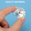 sourcing map 25 Pcs Crystal Upholstery Tacks 25mm Diamond Upholstery