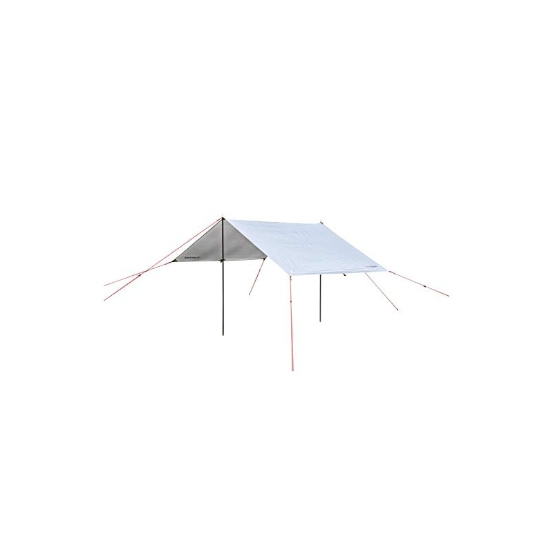Captain Stag UA-1082 Tarp, Rectangular Tarp, 114×71 Inches (290×180 cm),