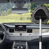FALVFUN Car Windshield Cleaner Tool, Vehicle Window Cleaner with Extendable