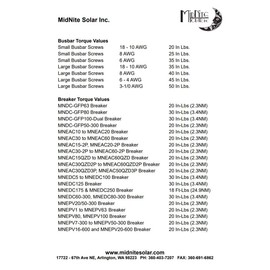 MidNite Solar MNEPV16-600RT Circuit Breaker 16A 600VDC 4-Pole