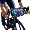 FAMJOALE Waterproof Bike Handlebar Bag, Large Capacity Bicycle Bags Cycling