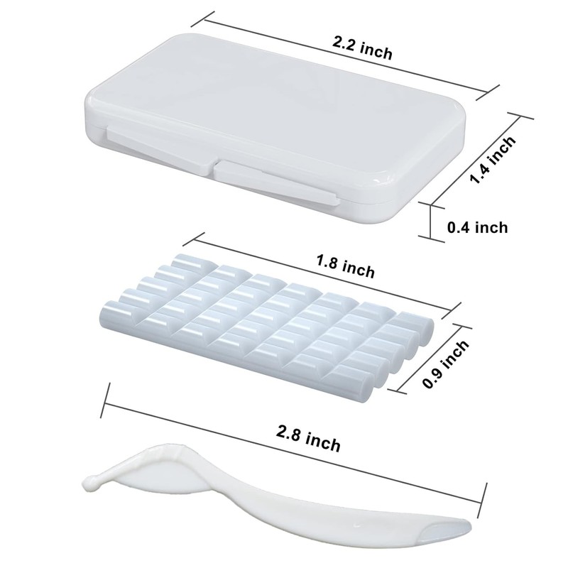 Orthodontic Wax for Braces,Dental Wax for Braces,6 Boxes Braces Wax