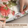 GABraden 1Pack Microfiber Pillow Case,Floral Print Pattern Pillow Cover Set