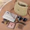 Iridsmole Straw Bag for Women, Summer Beach Straw Bag with