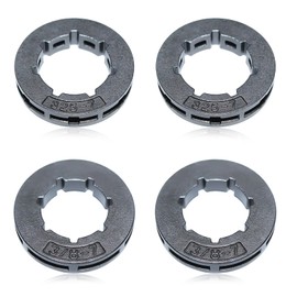 AUMEL 4 Pieces 325"-7T (19mm) & 3/8"-7T (22mm) Sprocket Rims for Husqvarna 154 254 257 262 XP 455 460 555 Oregon 18270 Rancher 50 51 55 Chainsaw Replacement Parts
