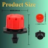 Watering Dripper Sprinkler, 100 Pieces Watering Sprinkler, Plastic Micro Flow