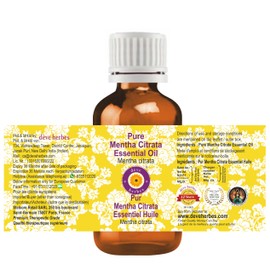 Deve Herbes Pure Mentha Citrata Essential Oil 15ml (0.50 oz)