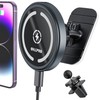OHLPRO for MagSafe Car Mount Charger iPhone Wireless Car Charger,
