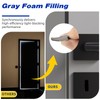 Weather Stripping Door Seal Strip for Door Frame,Window Insulation for