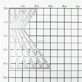 XMZZMX Geometric Border Metal Cutting Dies for Card Making, Paper Embossing Die Cuts Kit Templates Supplies, Photo Frame Album DIY Scrapbooking Stencils Sets