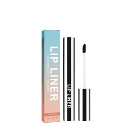Liquid Lip Liner, Waterproof Removable Lip Liner, Long-Lasting Lip Liner Pencil, Plump Lip Lines Lip Liner, Contours The Lip Shape, Is Waterproof and Does Not Smudge (Light Brown)