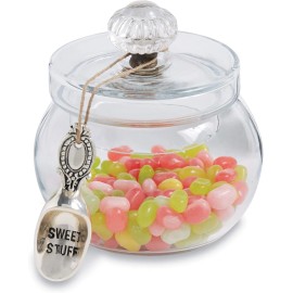 Mud Pie Circa Door Knob Glass Sweets Jar