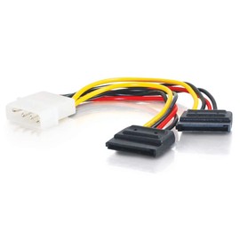C2G 15CM ATA (SATA) Dual Power Splitter Cable