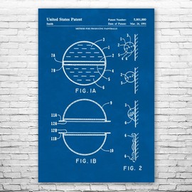 Paintball Marker Patent Print Poster (5x7) Man Cave Decor, Gifts For Men, Veteran Gifts, Sports Art, Military Gifts, Game Room Decor