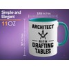 Architect Two Tone Green Edition 11oz - Architects drafting tables