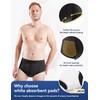 Carer Mens Incontinence Pants Reusable Washable Cotton Incontinence Pants with