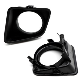 iJDMTOY Pair (LH & RH) OEM-Spec Halogen or LED Fog Lamp Opening Garnish Bezel Cover Trims Compatible With 2014-2021 Toyota Tundra