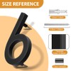 6 Inch Floating House Number Acrylic Modern House Address Numbers