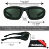 Bikershades Motorcycle Bifocal Sunglasses Reader +2.00 Foam Padded Wind Proof