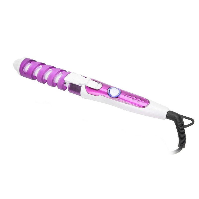Mini Spiral Hair Curler Portable AntiScald Wavy Hair Styling Hair