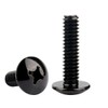 KOSJETHAS 1/4-20 x 1/2" Truss Head Phillips Machine Screws, 304
