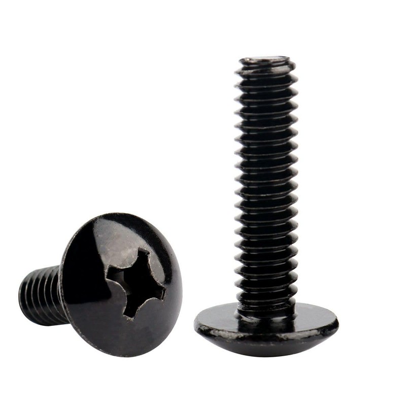 KOSJETHAS 1/4-20 x 1/2" Truss Head Phillips Machine Screws, 304
