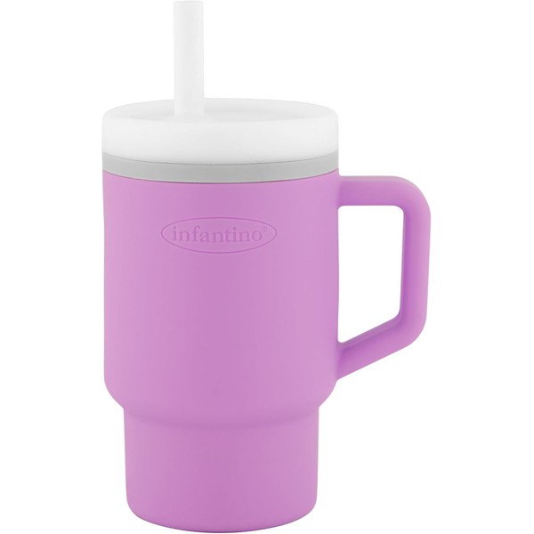 INFANTINO My 1st Tumbler - Cute Mini Cup with Leak-proof