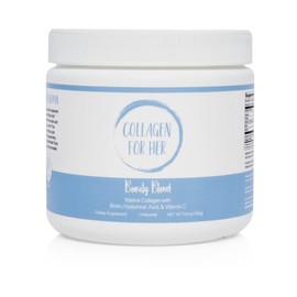 Collagen For Her - Marine Collagen Beauty Blend - Hydrolyzed Collagen Protein Powder, Hyaluronic Acid, Biotin, Vitamin C | Hair, Skin, Nail Supplement for Women (30 Servings)