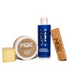 Shoe MGK Leather Care Kit - Conditioner Cream, Shoe Cleaner,